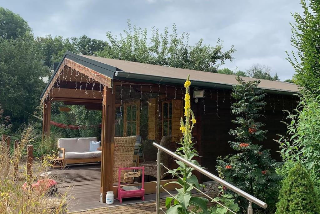 Strandlust Doebeln - Bungalow Fuer Eine Gemuetliche Auszeit 外观 照片